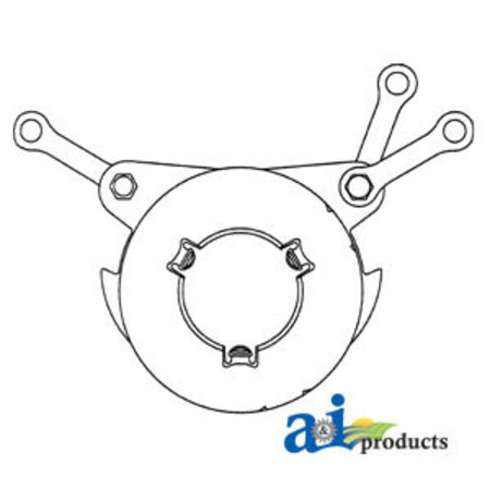 A & I PRODUCTS Brake Actuator Assembly 9.5" x8.7" x1.8" A-764805M91